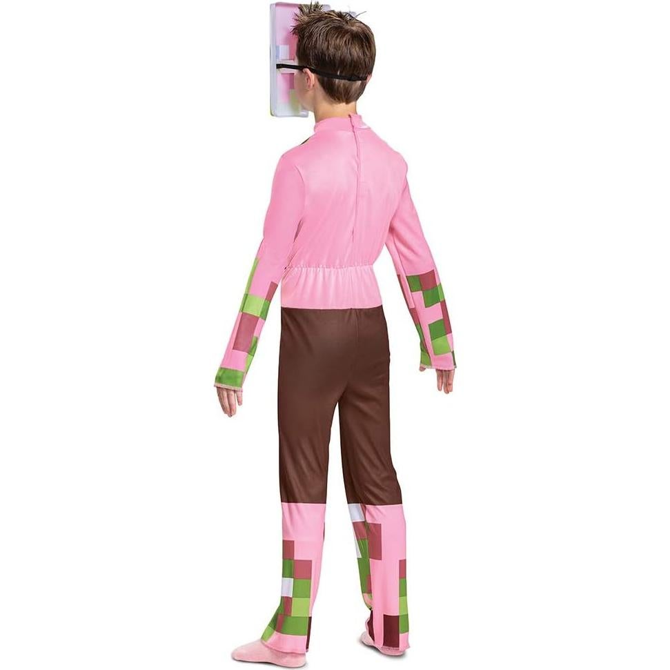 Disfraz de Minecraft Zombie Pigman para Niños - Talla Grande