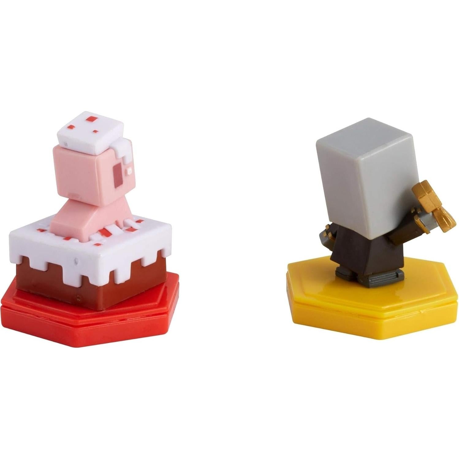 Figuras de Acción Mini Boost Minecraft Earth 2-Pack Mattel