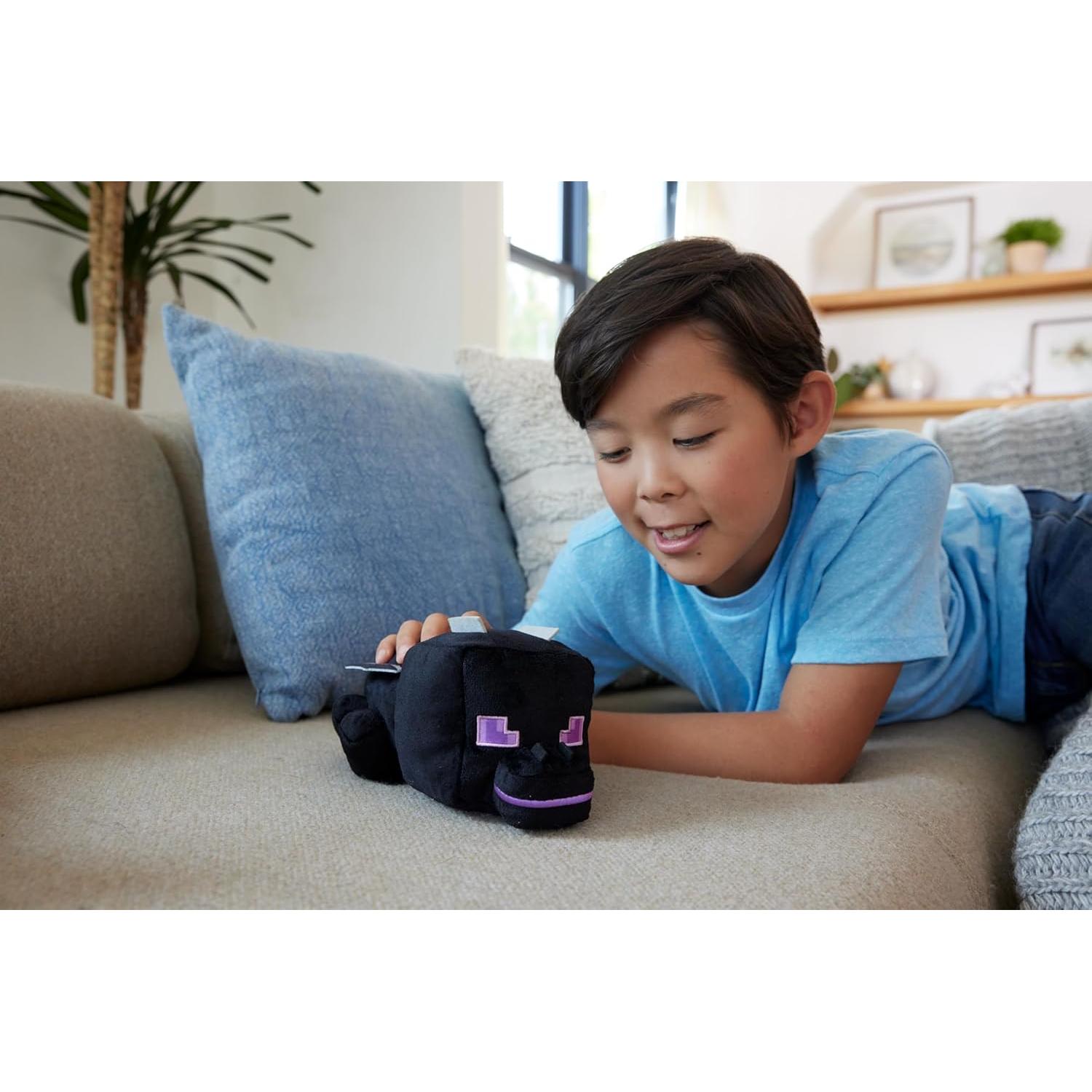 Muñeco de Peluche Dragón Ender Minecraft 20 cm - Mattel