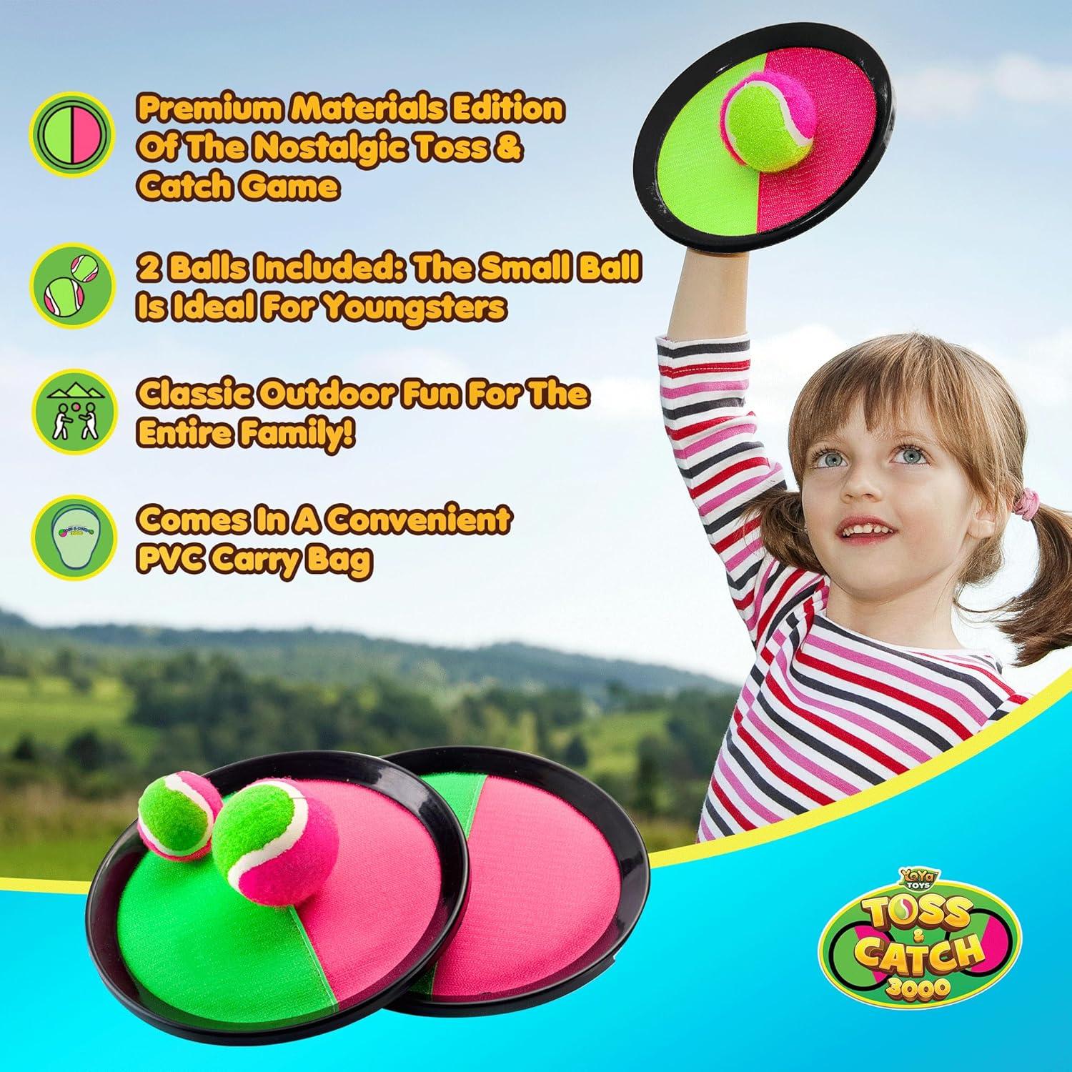 Juego de Pelota Toss and Catch YoYa Toys - 2 Palas y 2 Pelotas