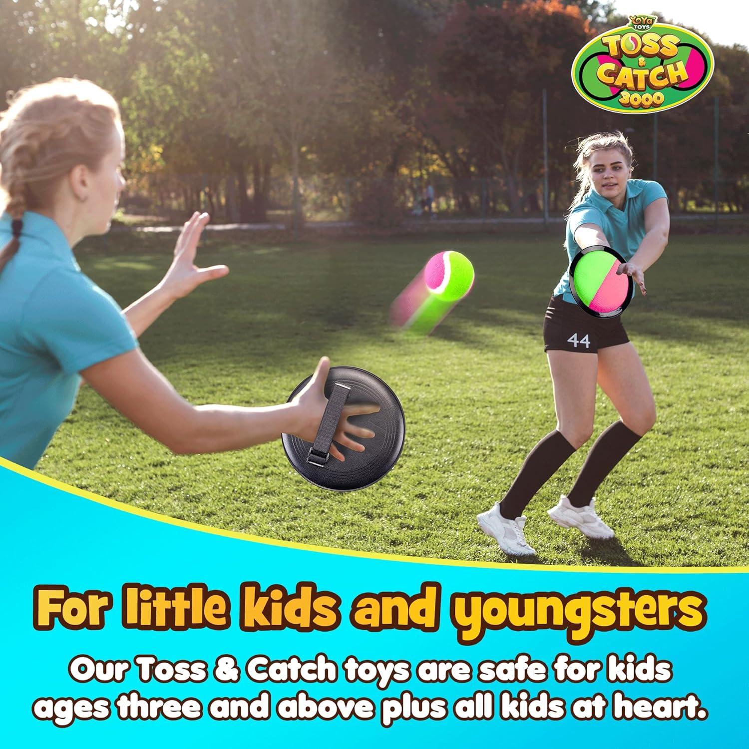 Juego de Pelota Toss and Catch YoYa Toys - 2 Palas y 2 Pelotas