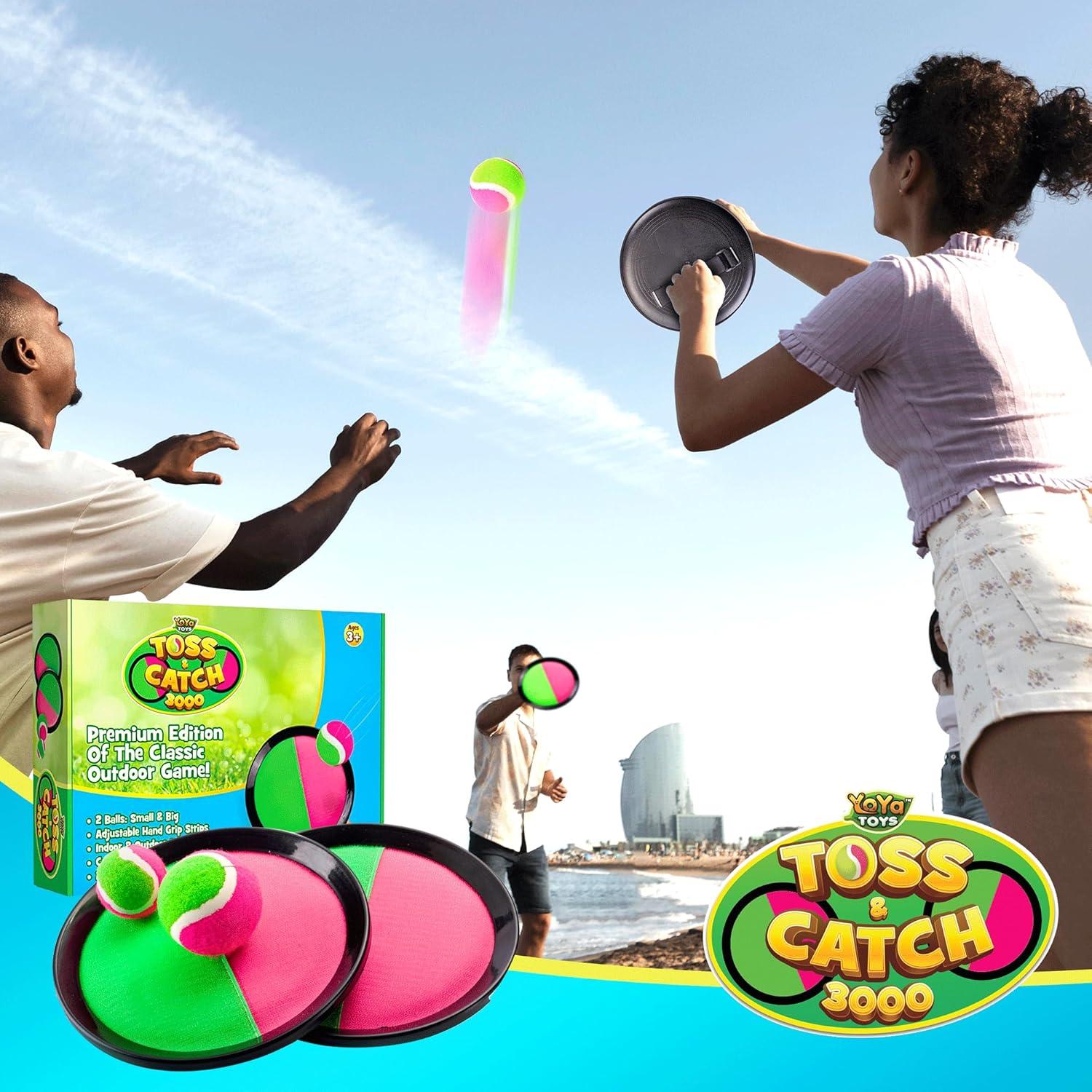 Juego de Pelota Toss and Catch YoYa Toys - 2 Palas y 2 Pelotas