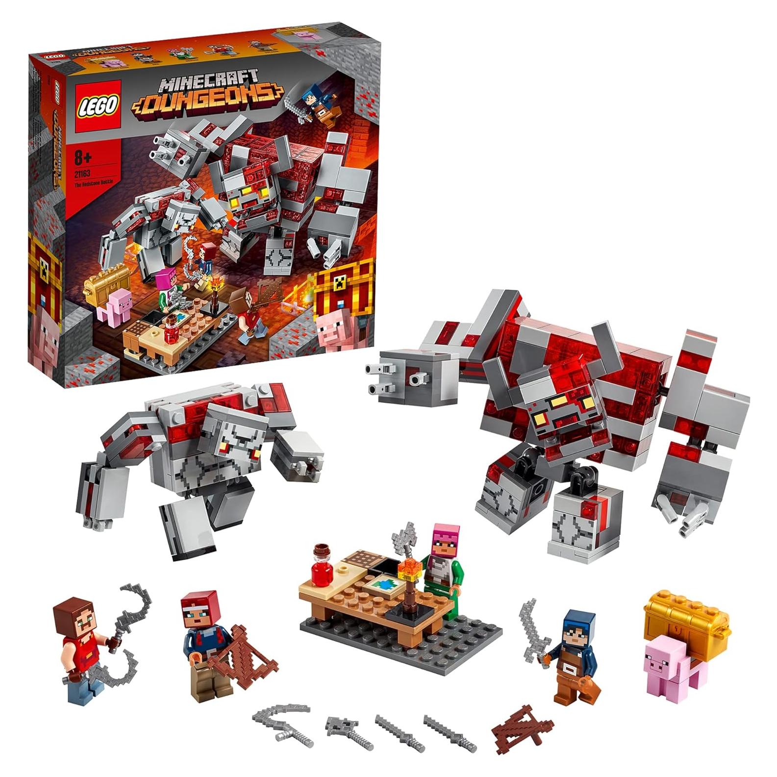 LEGO Minecraft La Batalla de Redstone 21163 - 504 Piezas
