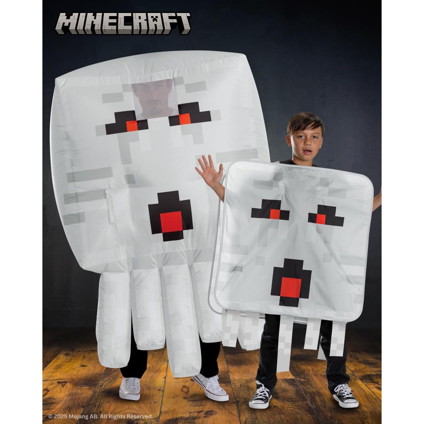 Disfraz Ghast Minecraft Oficial para Niños - Talla Única