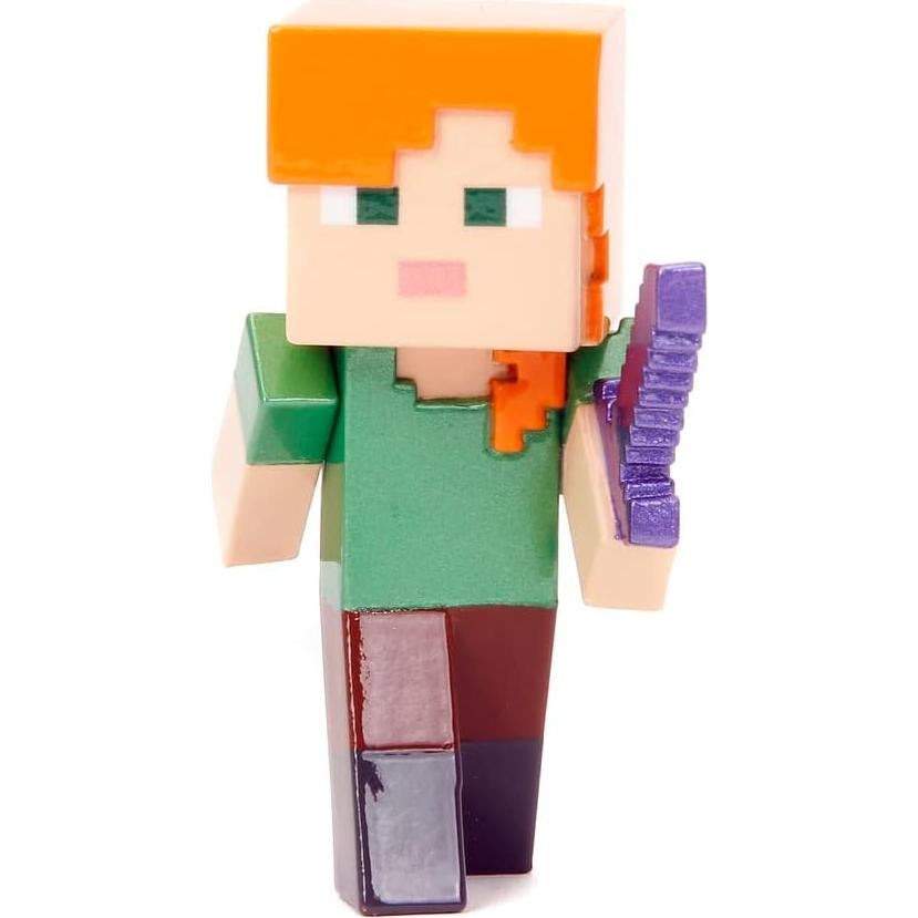 Figuras de Metal Minecraft Jada - Paquete de 4, 6.35 cm