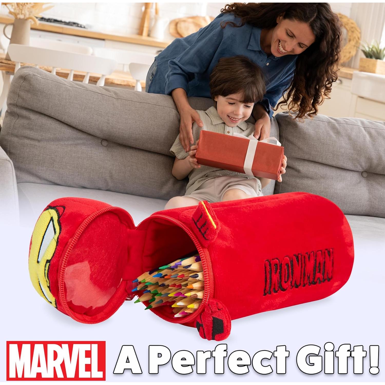 Conjunto de Lápices de Colores Marvel Spiderman 48 Pcs