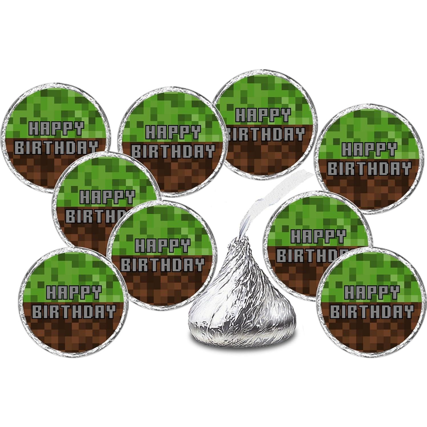 216 Pegatinas de Besos RokAPary para Cumpleaños Temático