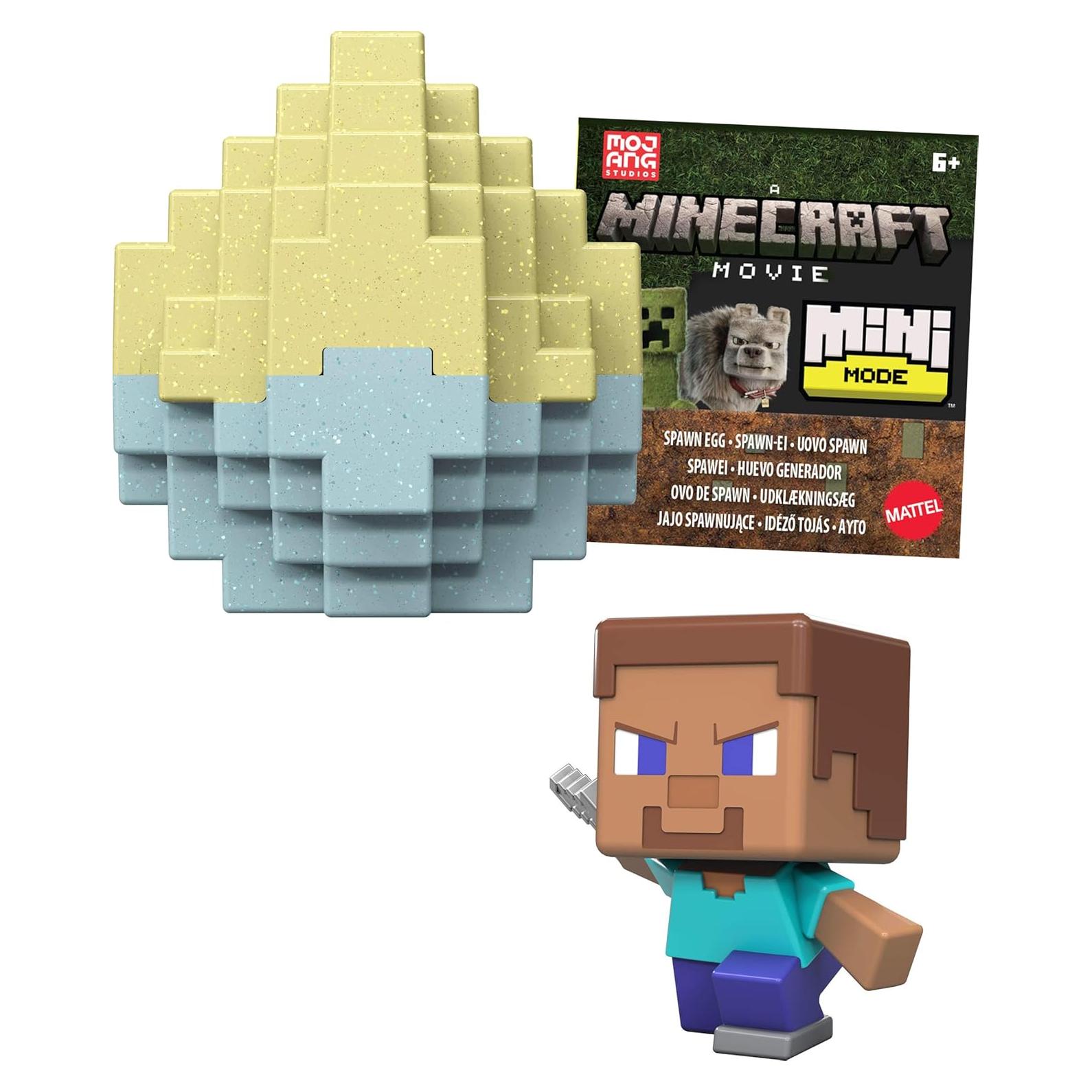 Huevo de Aparición Mini Modo Mattel Minecraft con Figura Sorpresa