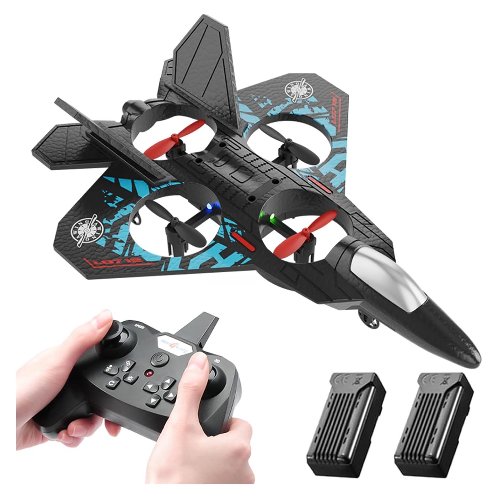 Dron Quadcopter RC ANTSIR F22 para Niños, Azul