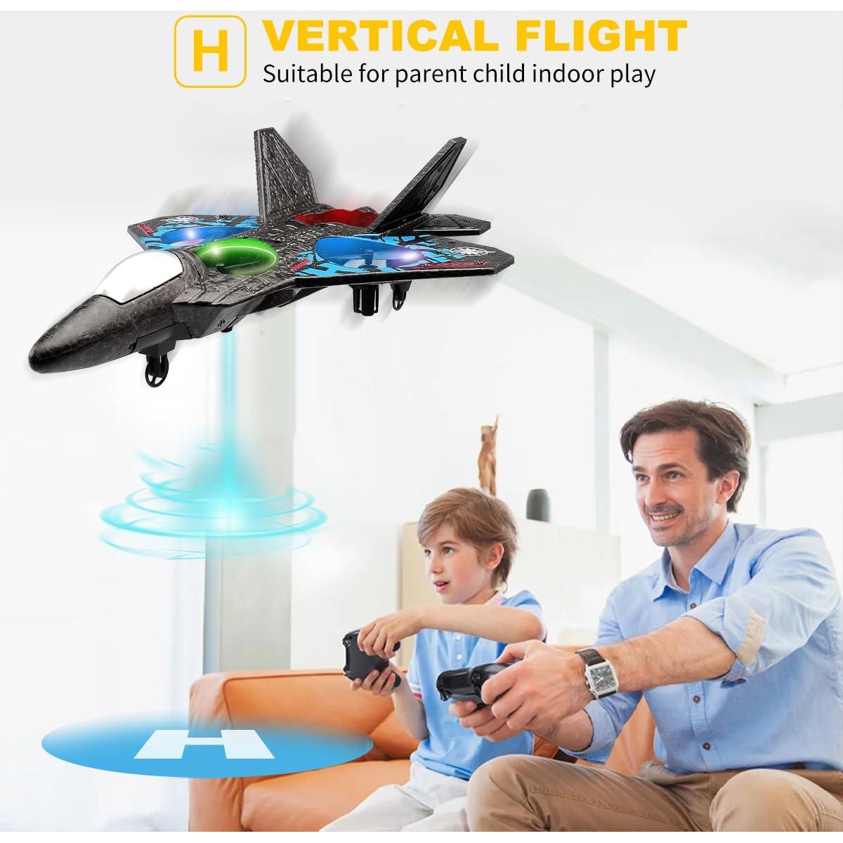 Dron Quadcopter RC ANTSIR F22 para Niños, Azul