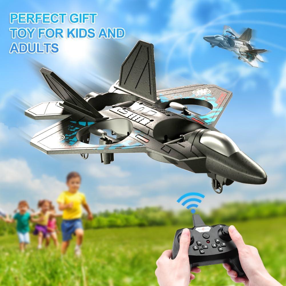 Dron Quadcopter RC ANTSIR F22 para Niños, Azul