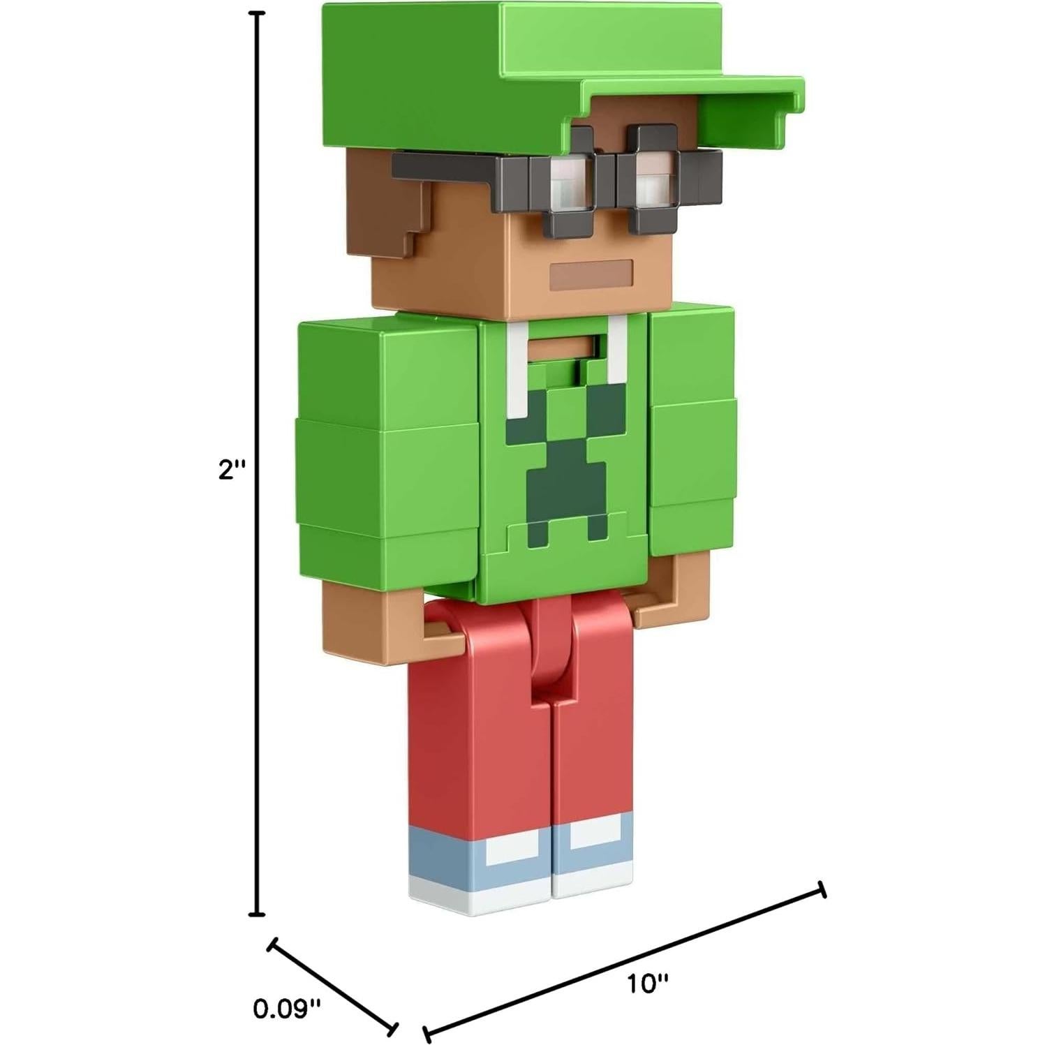 Paquete de Expansión Minecraft Creador Mattel 8.26 cm con Accesorios