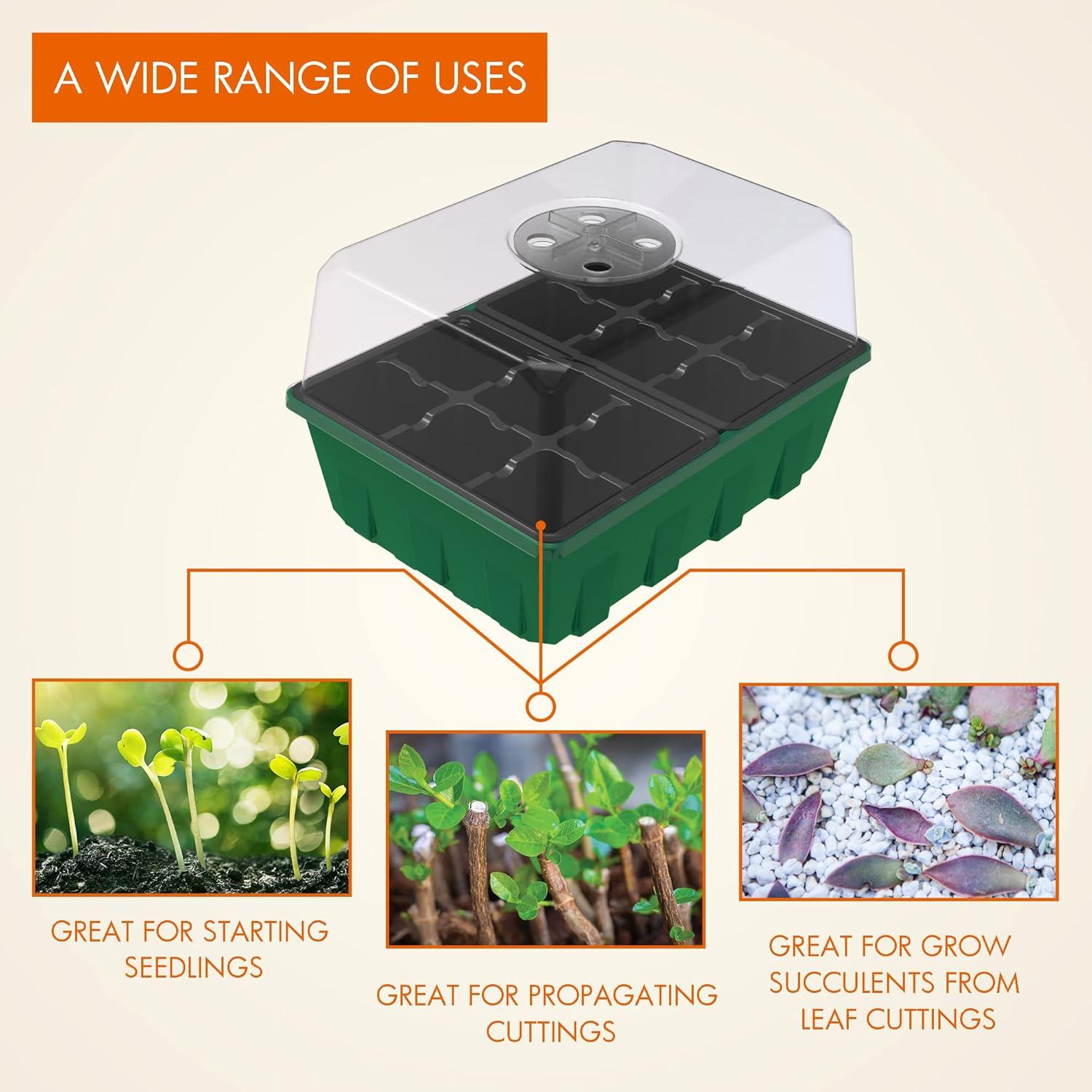 Set de Propagador de Jardín Gardzen 10 Piezas 12 Celdas