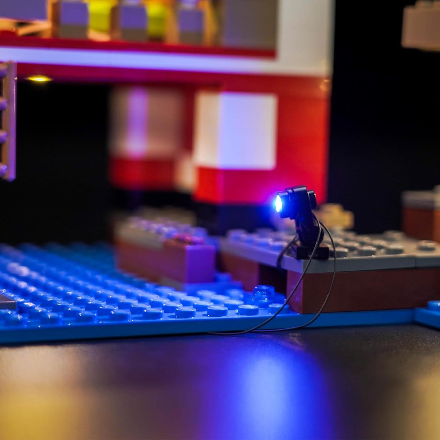 Kit de Luz LED Hilighting para Lego La Casa Mooshroom