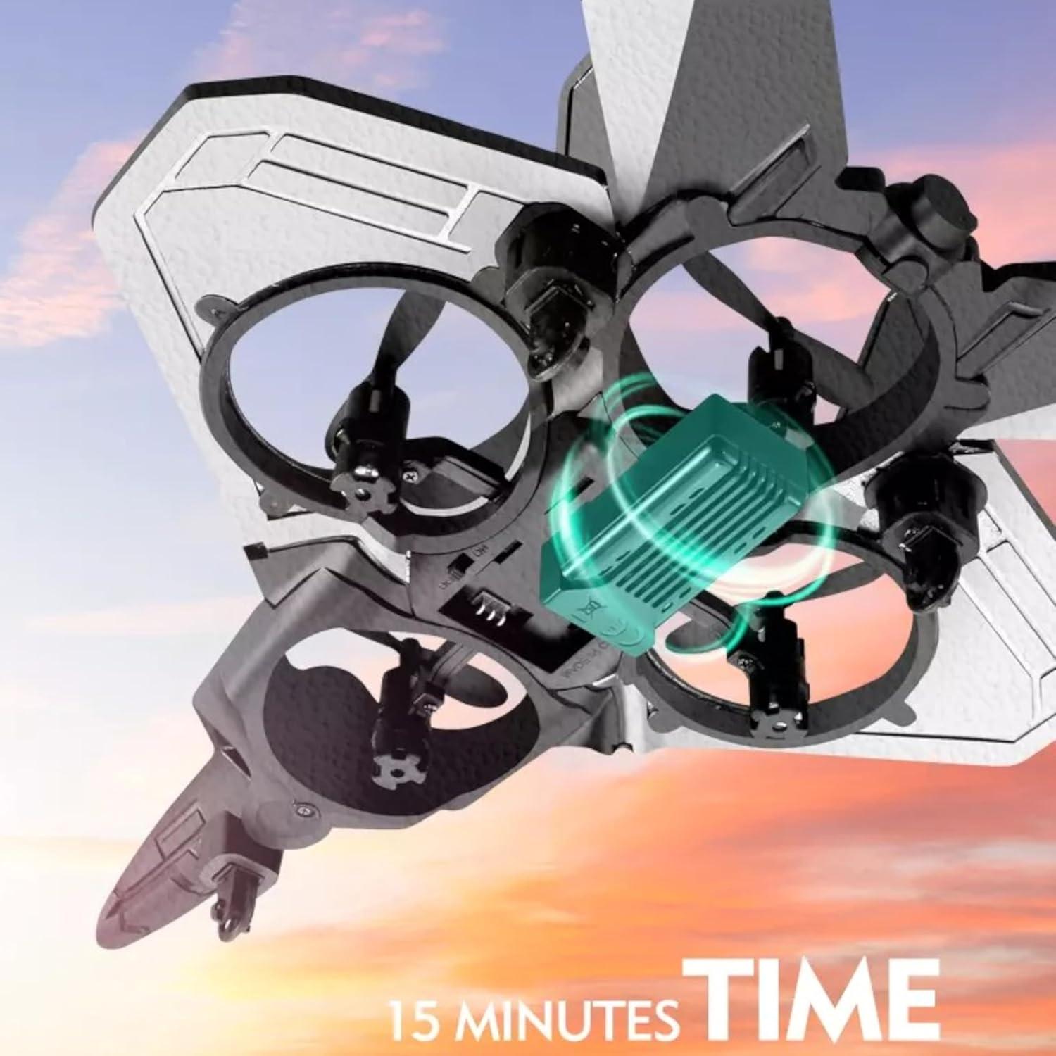 Avión RC AKARGOL V17 - Jet de Combate 4 Canales con 2 Baterías