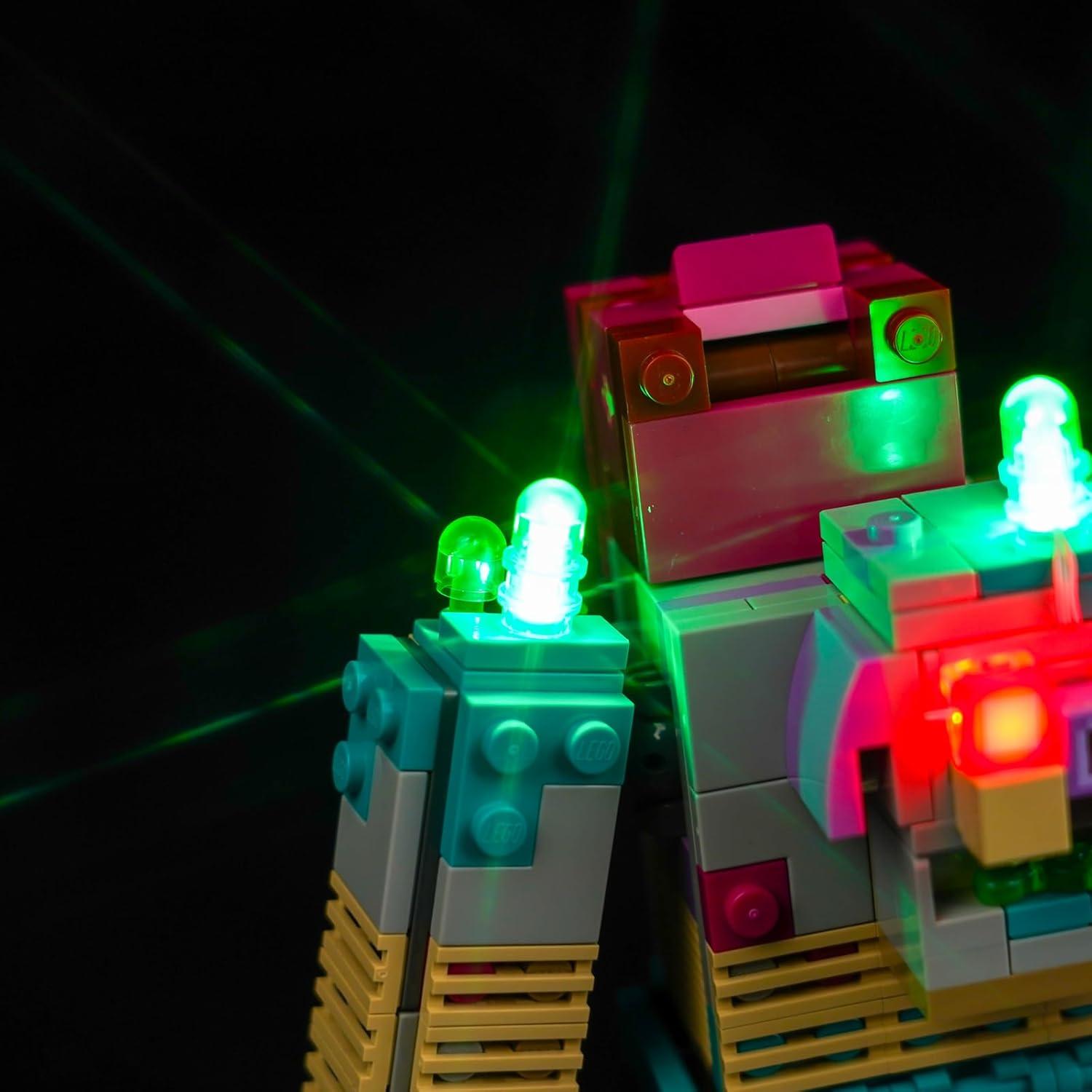 Kit de Luz LED VONADO para LEGO Minecraft 21257 - Solo Luces