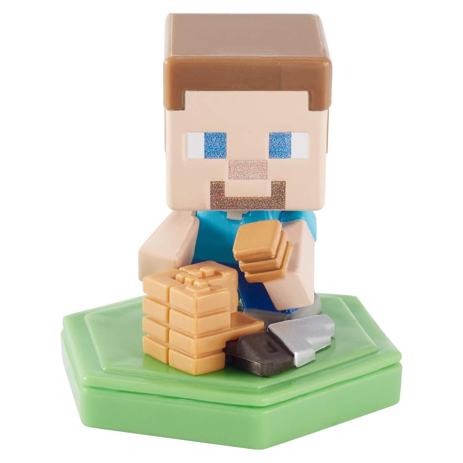 Figura Mini Steve de Minecraft Earth Boost Oficial 3.18 cm