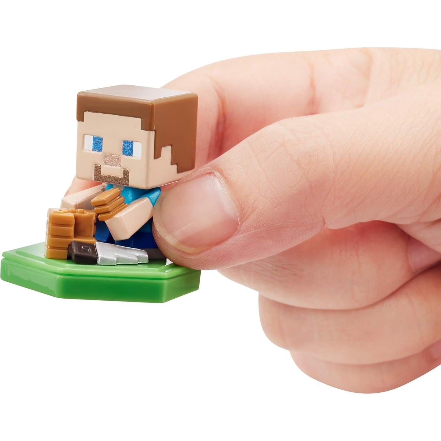 Figura Mini Steve de Minecraft Earth Boost Oficial 3.18 cm