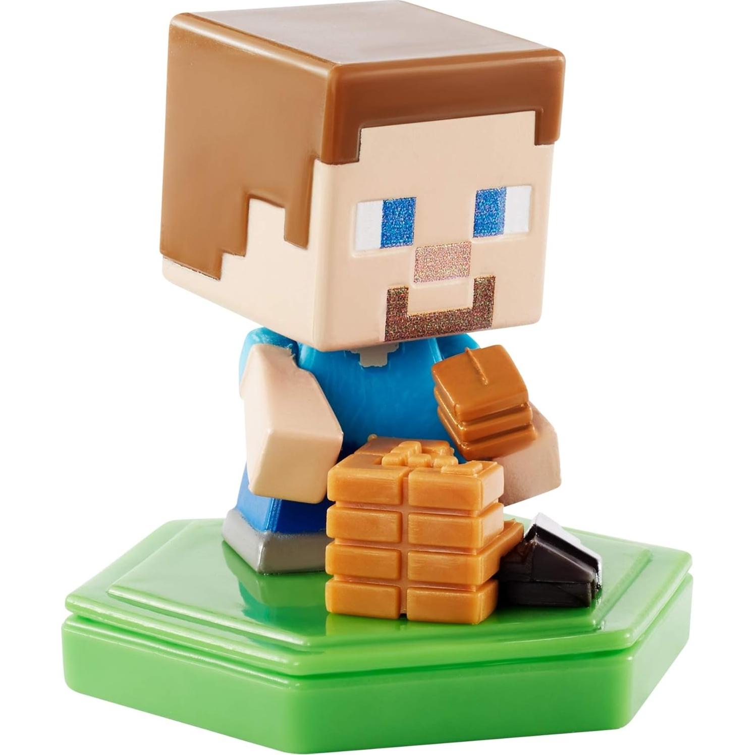 Figura Mini Steve de Minecraft Earth Boost Oficial 3.18 cm