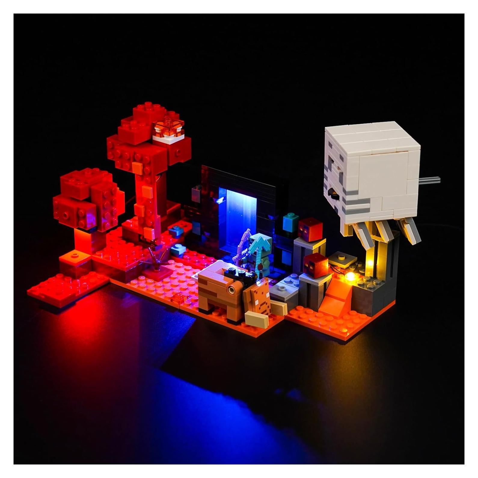 Kit de Luz BrickBling para Lego 21255 Portal del Inframundo
