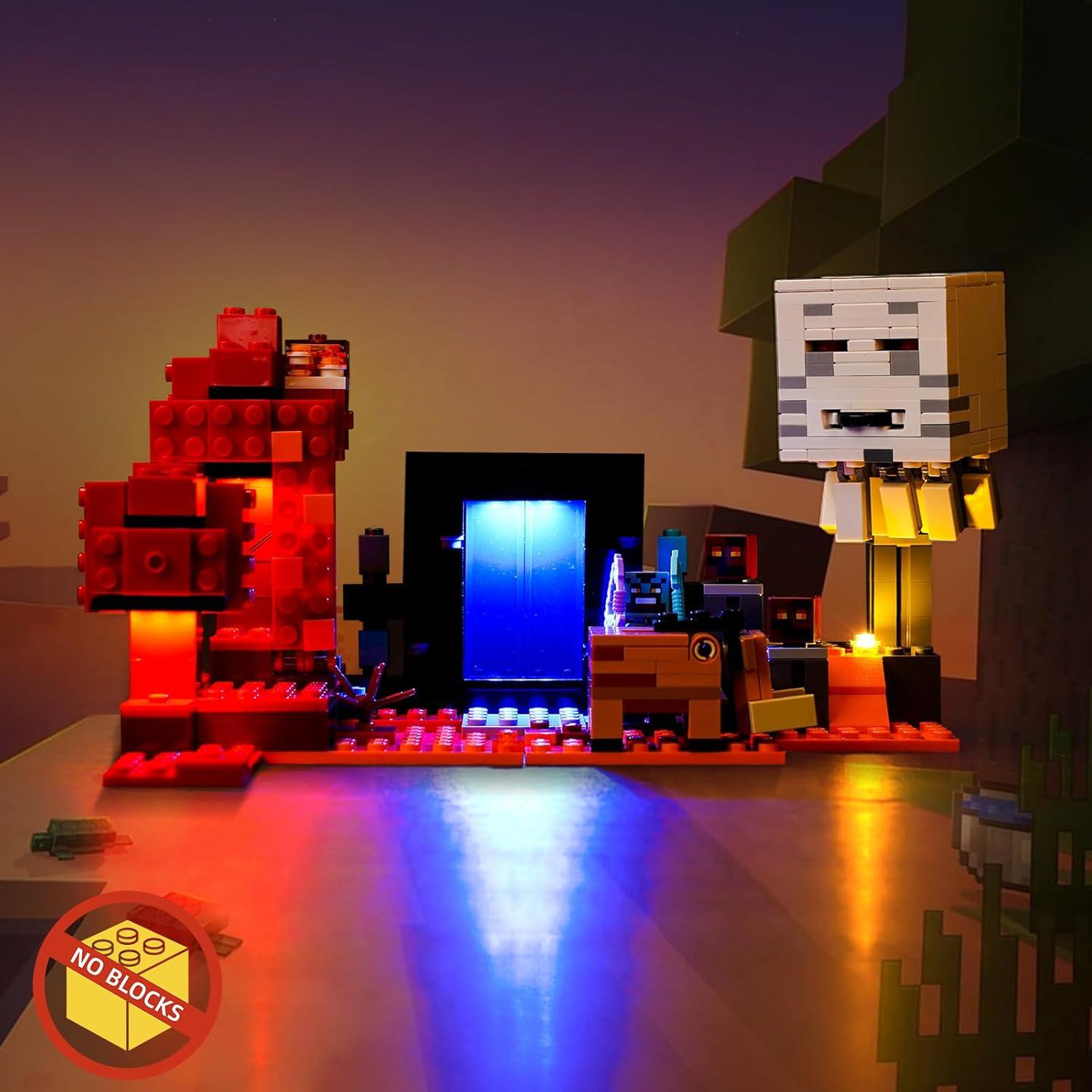 Kit de Luz BrickBling para Lego 21255 Portal del Inframundo