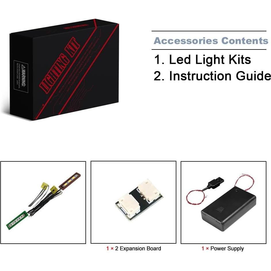 Kit de Luz LED BrickBling para Lego Granja de Calabazas 21248