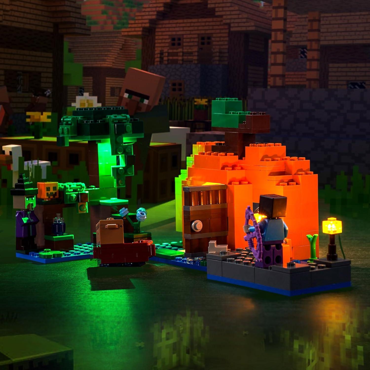 Kit de Luz LED BrickBling para Lego Granja de Calabazas 21248