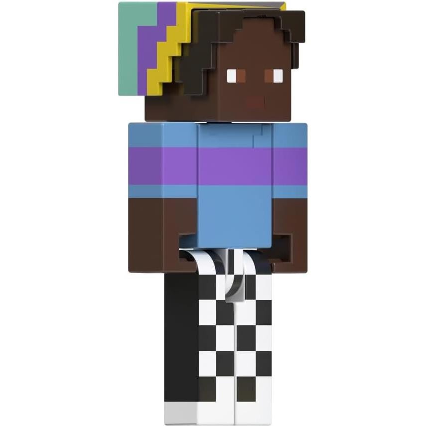 Figura de Acción Minecraft Campista Pantalones a Cuadros 8 cm