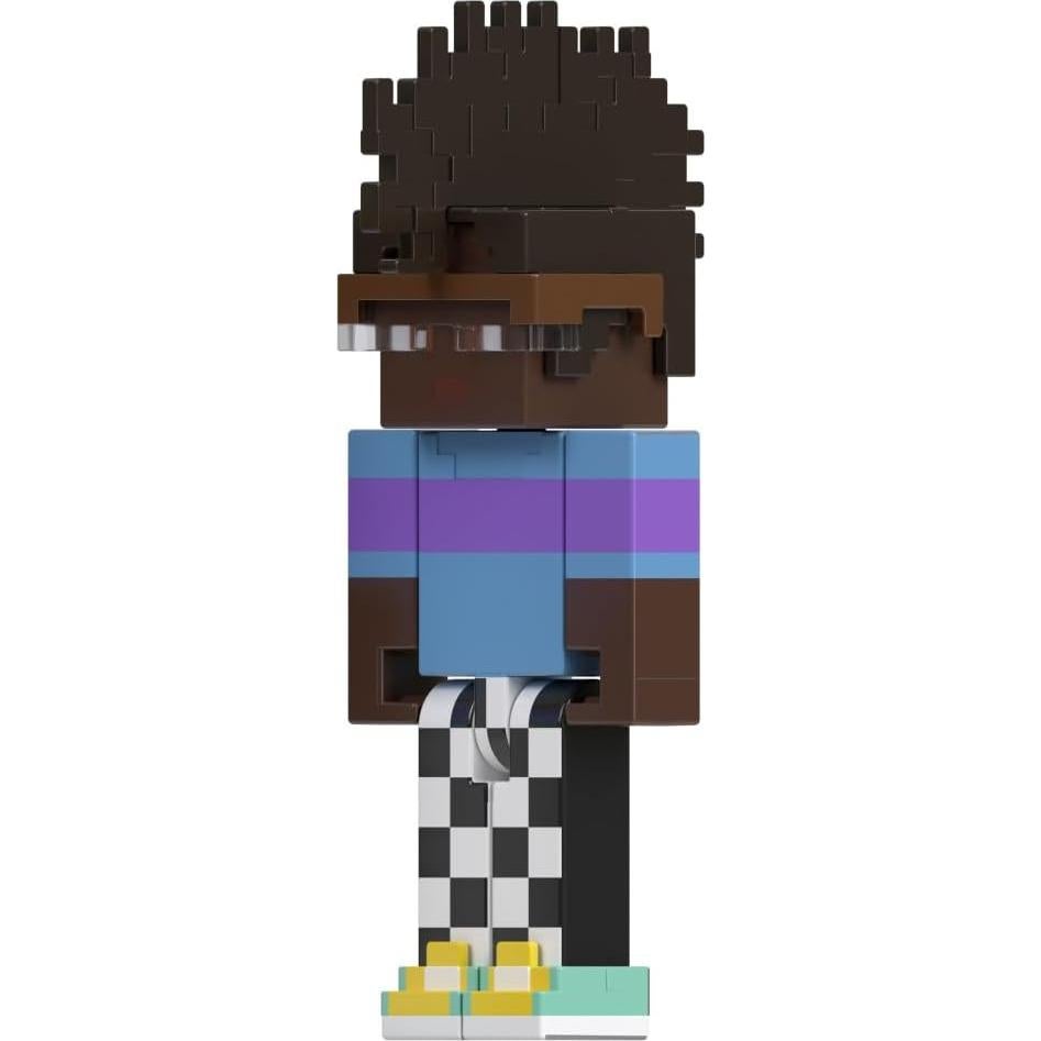 Figura de Acción Minecraft Campista Pantalones a Cuadros 8 cm