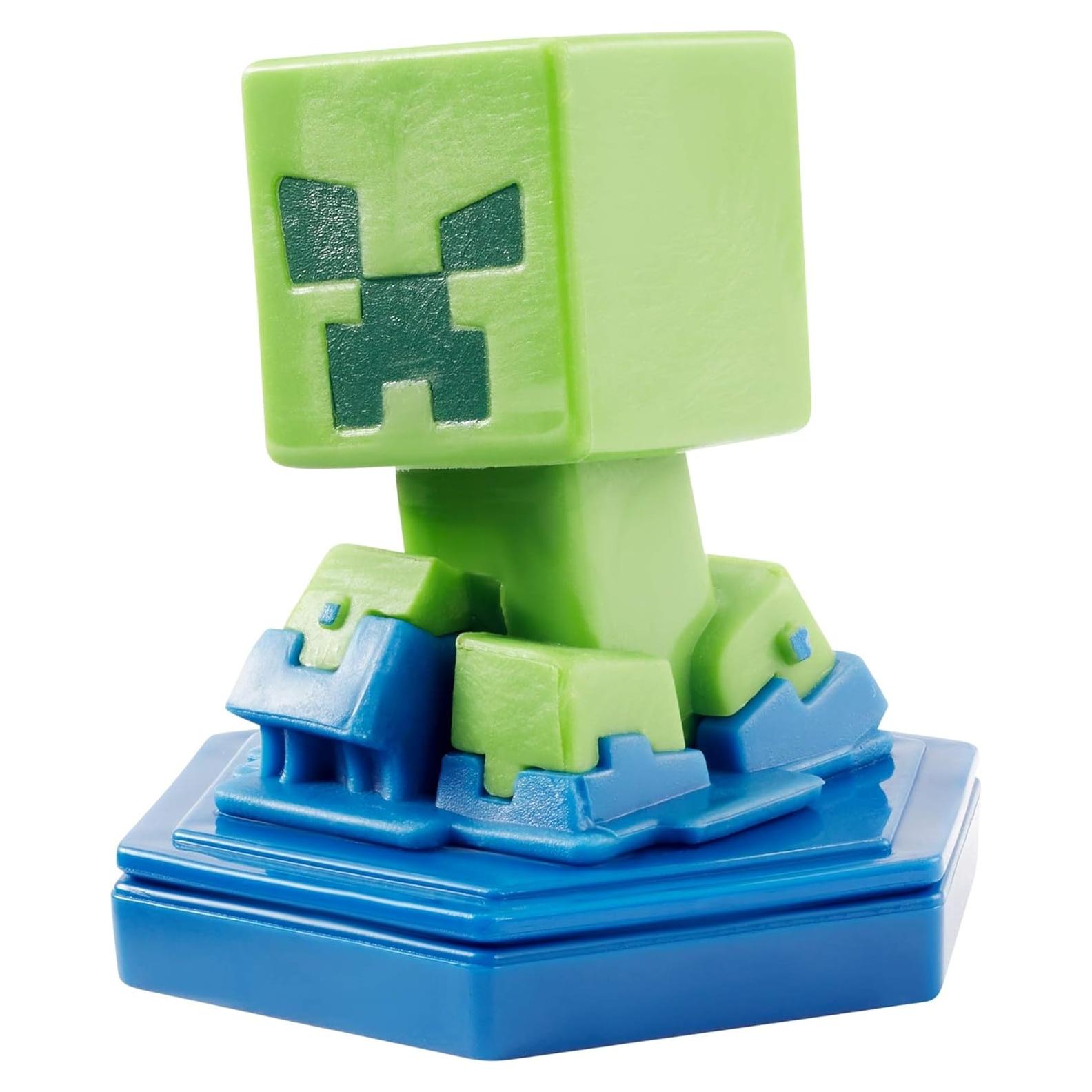 Figura Mini Creeper Lenta Boost Minecraft Oficial 19.94g