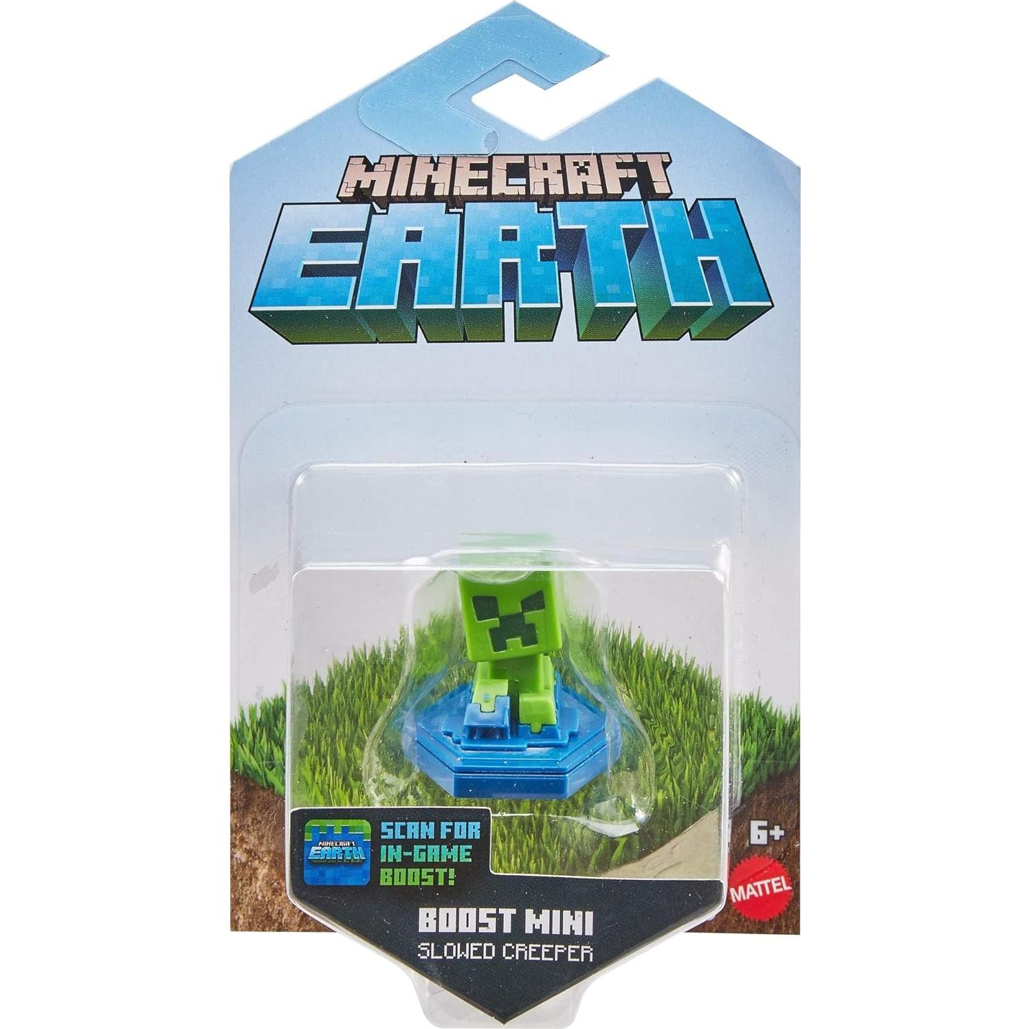 Figura Mini Creeper Lenta Boost Minecraft Oficial 19.94g