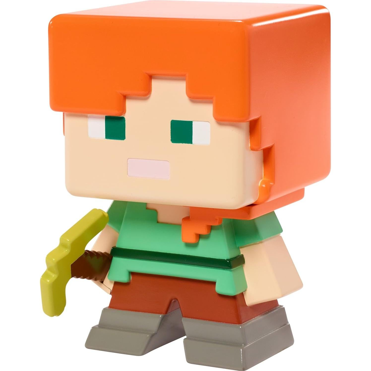 Minecraft Mega Mini-Figura Alex con Pico - Mattel 10.16 cm