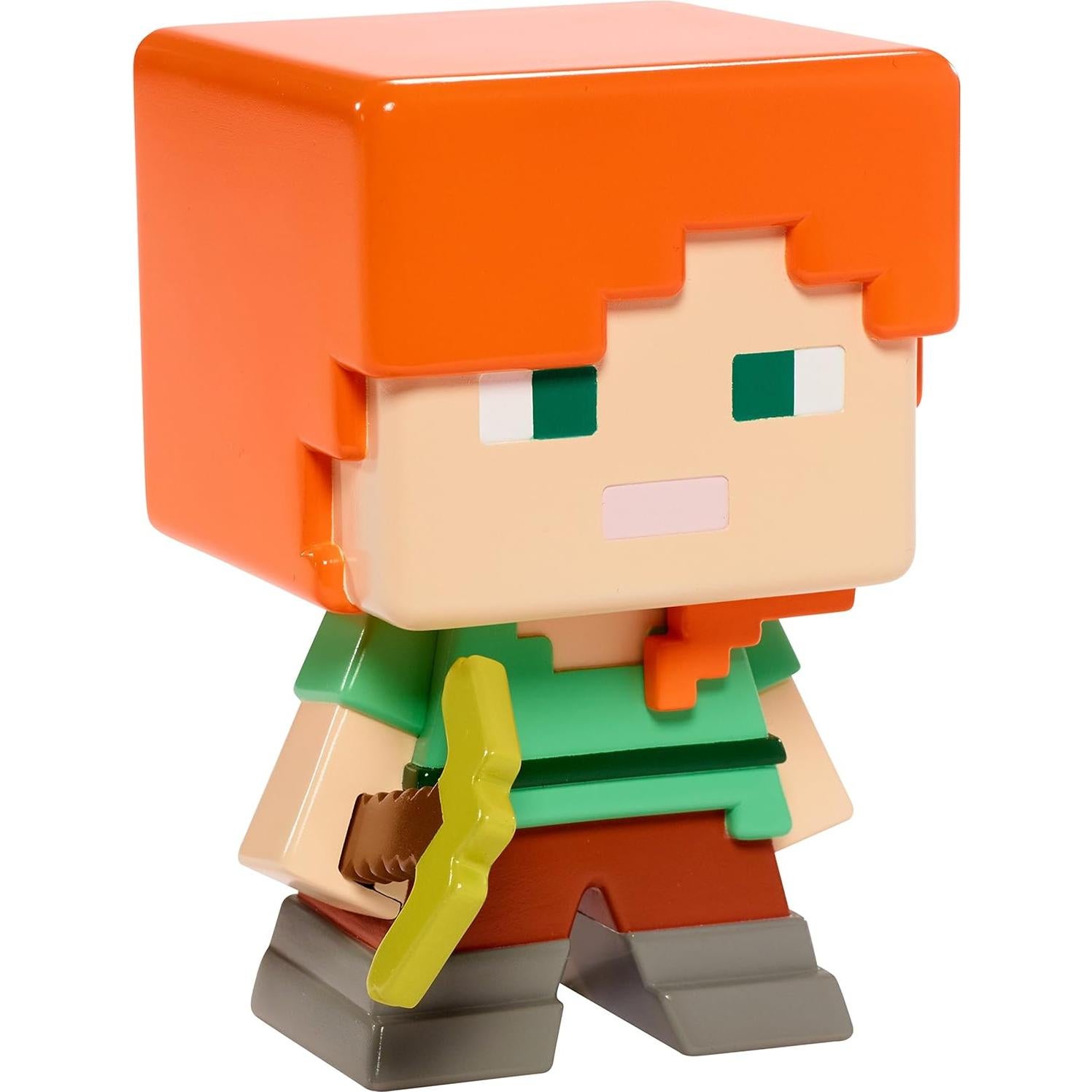 Minecraft Mega Mini-Figura Alex con Pico - Mattel 10.16 cm