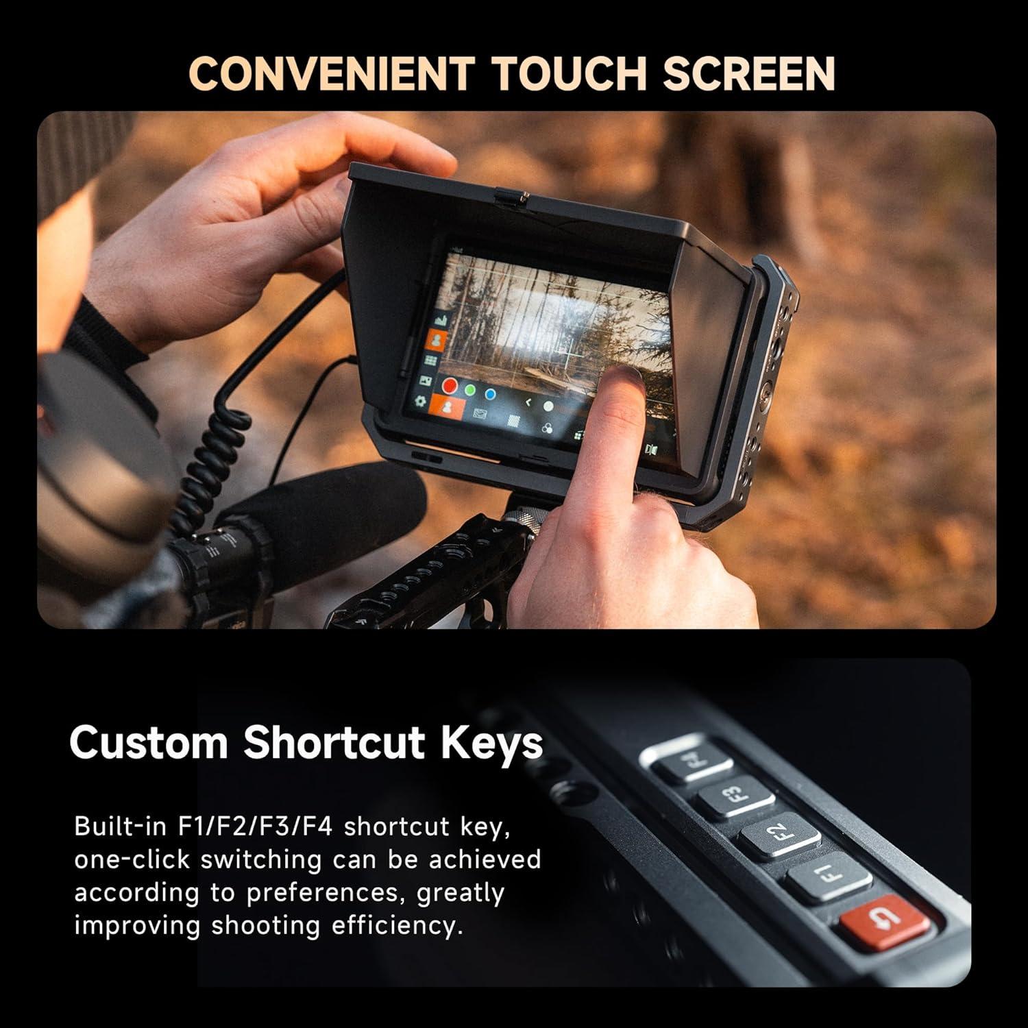 Monitor de Campo VILTROX DC-X2 6" 2000 Nits HDMI 4K