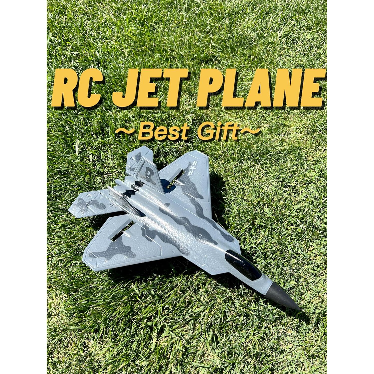 Avión RC Jet 2.4GHz FEI XIONG con Luz LED y 3 Baterías