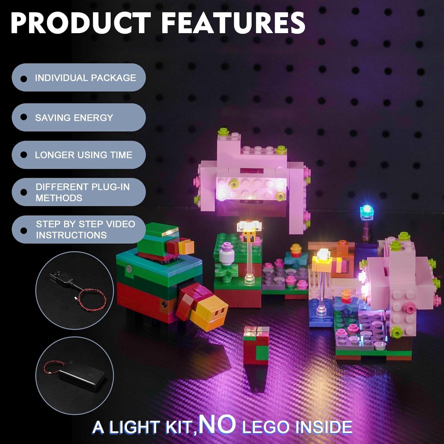 Kit de Luz LED BrickBling para Lego Jardín de Cerezos 21260