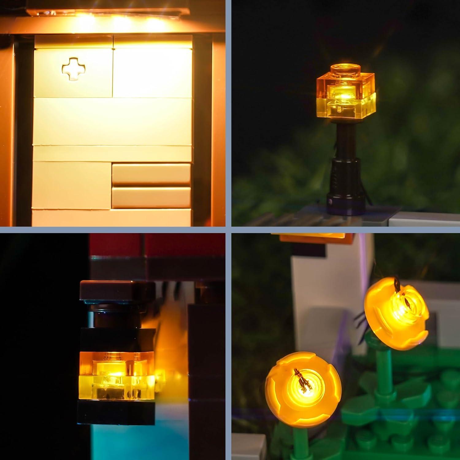 Iluminación LED BrickBling para Lego La Granja del Molino