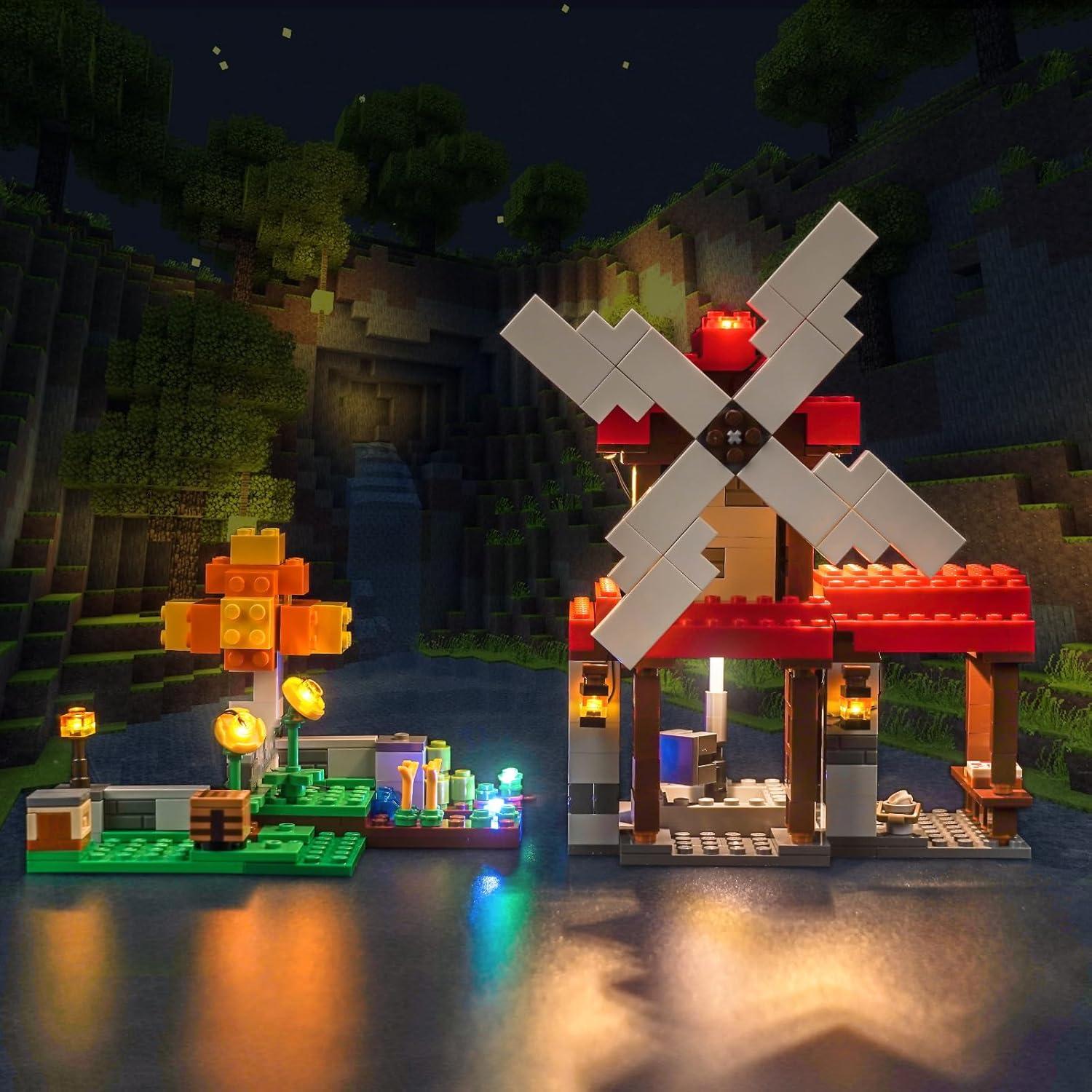 Iluminación LED BrickBling para Lego La Granja del Molino