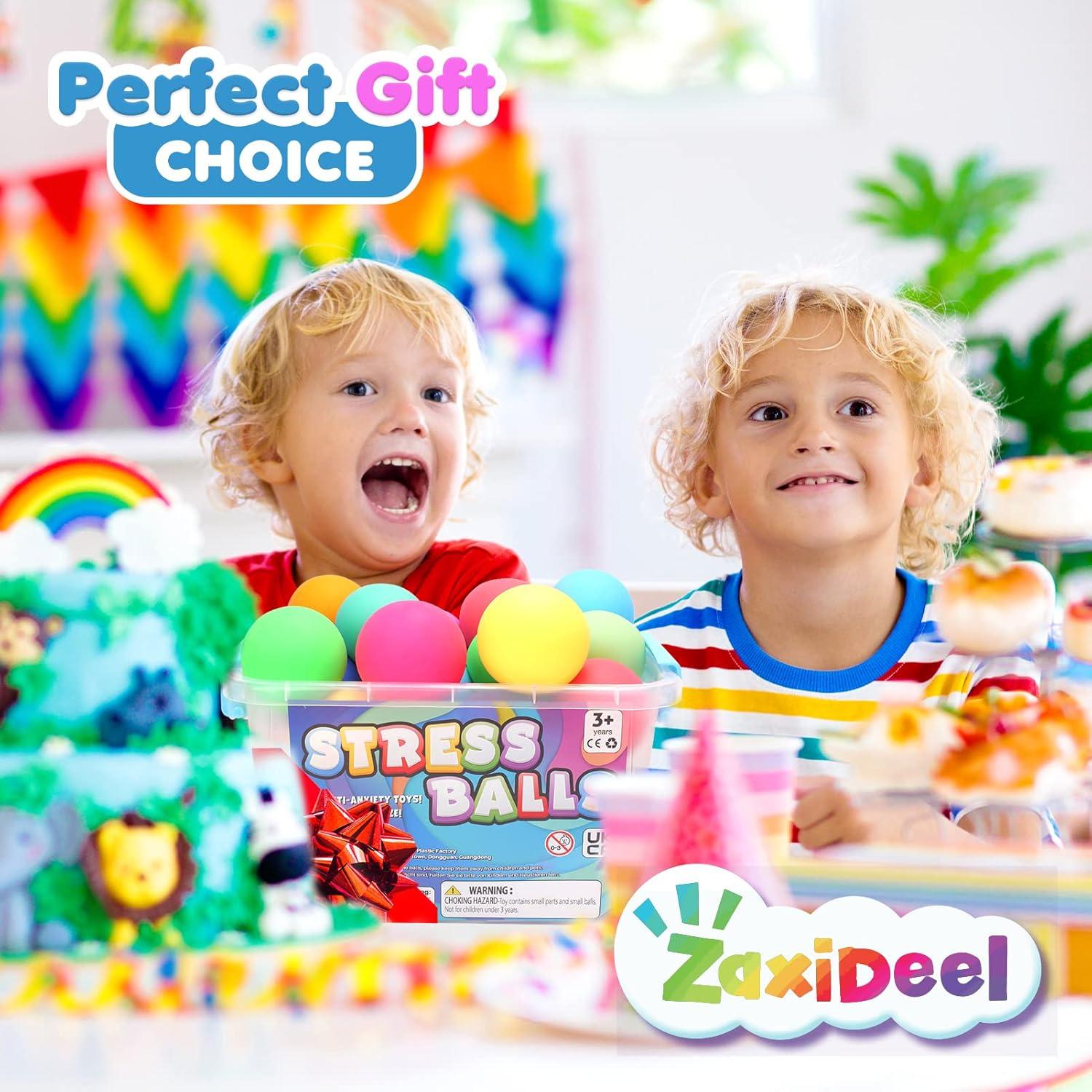 Pelotas Antiestrés ZaxiDeel 24 Piezas Alivio Ansiedad