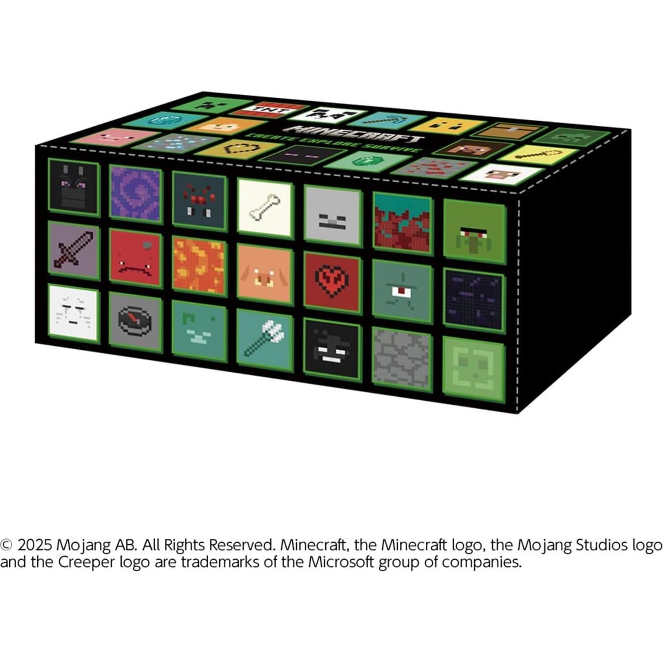 Caja de Almacenamiento de Cartas Coleccionables Minecraft