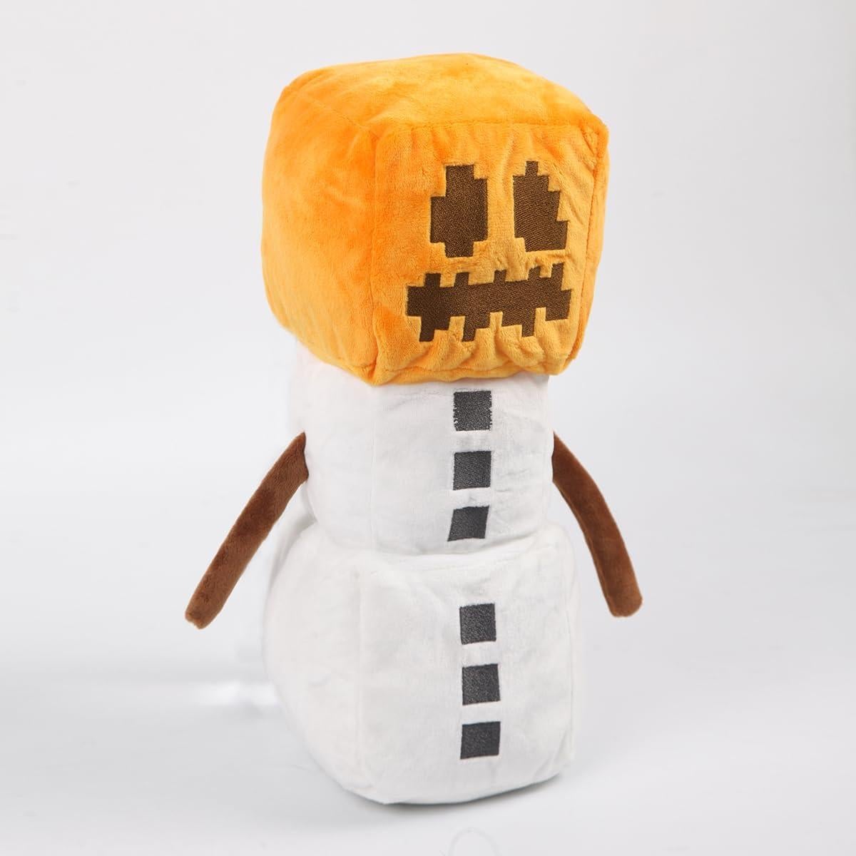 Peluche Golem de Nieve Mycraft - Juguete Suave 10 cm