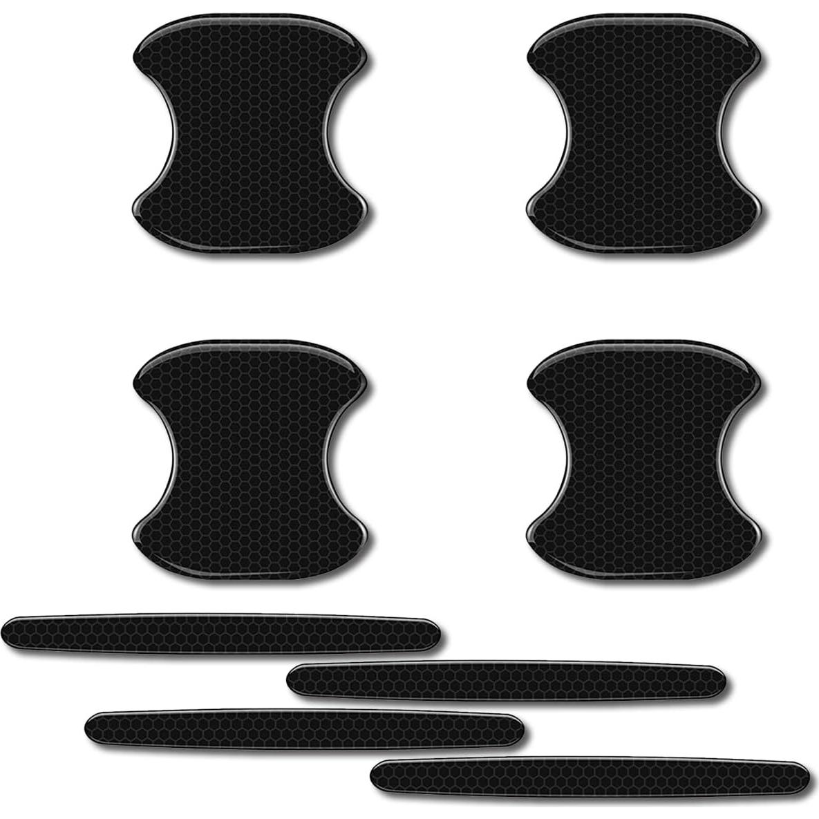 4 Piezas Sticker Reflectante Couslcd para Manijas de Auto