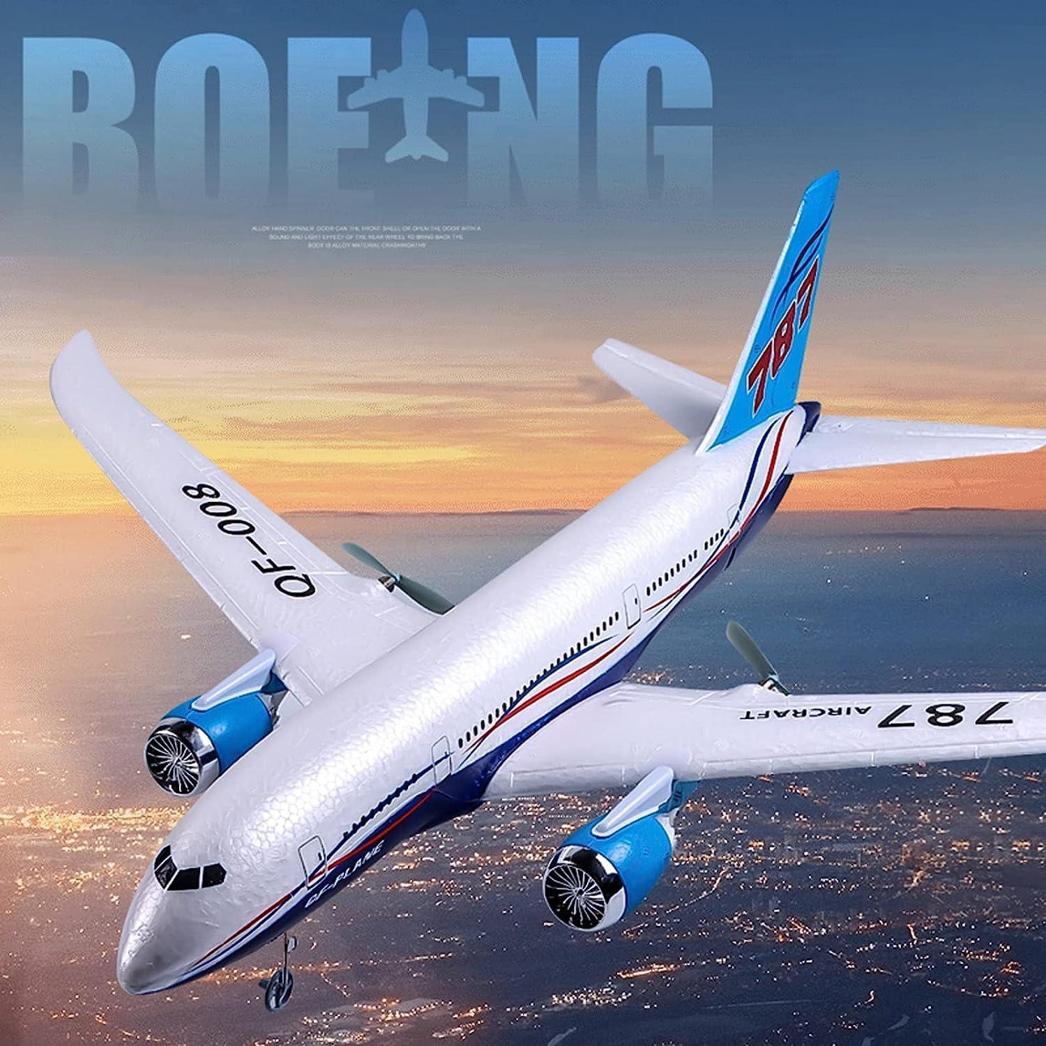 Avión RC B787 2.4Ghz con Giroscopio para Principiantes