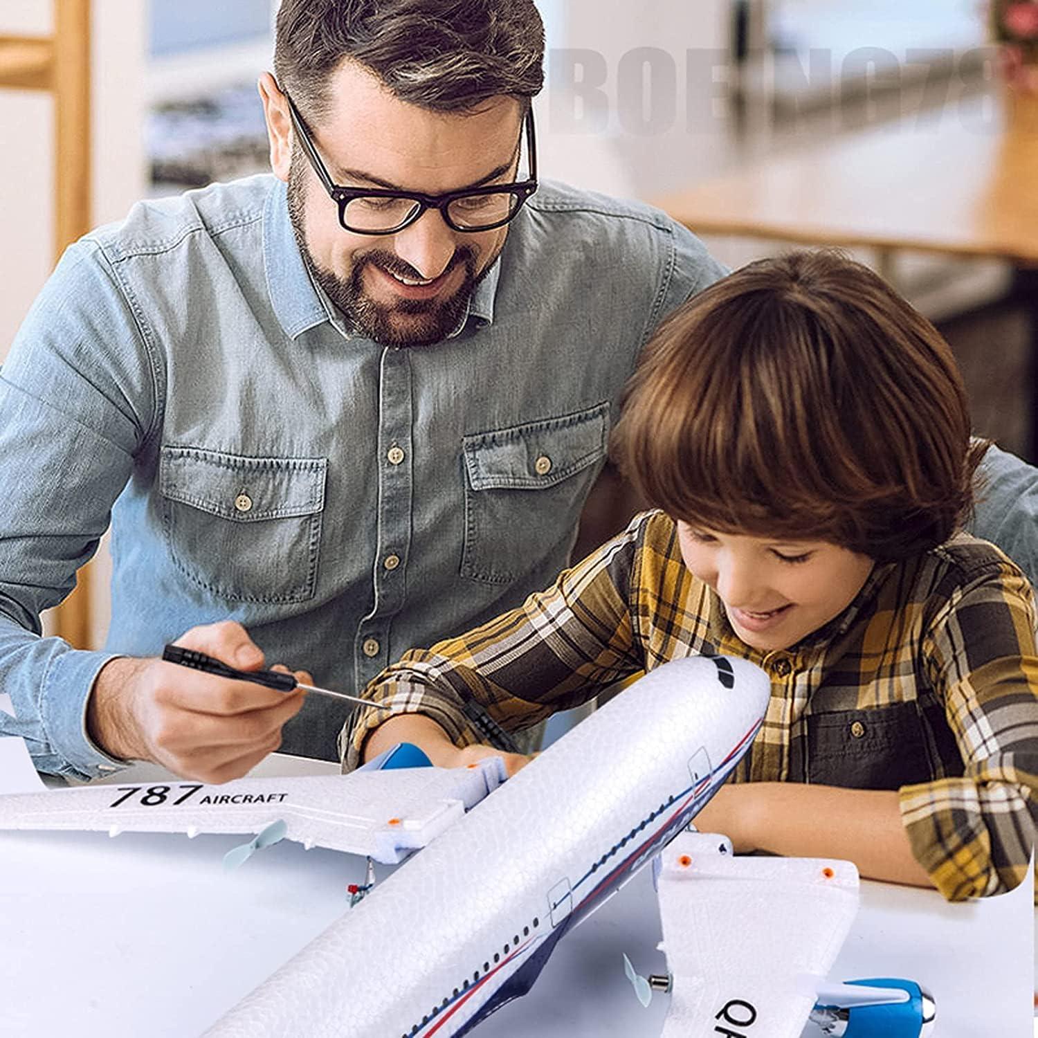 Avión RC B787 2.4Ghz con Giroscopio para Principiantes