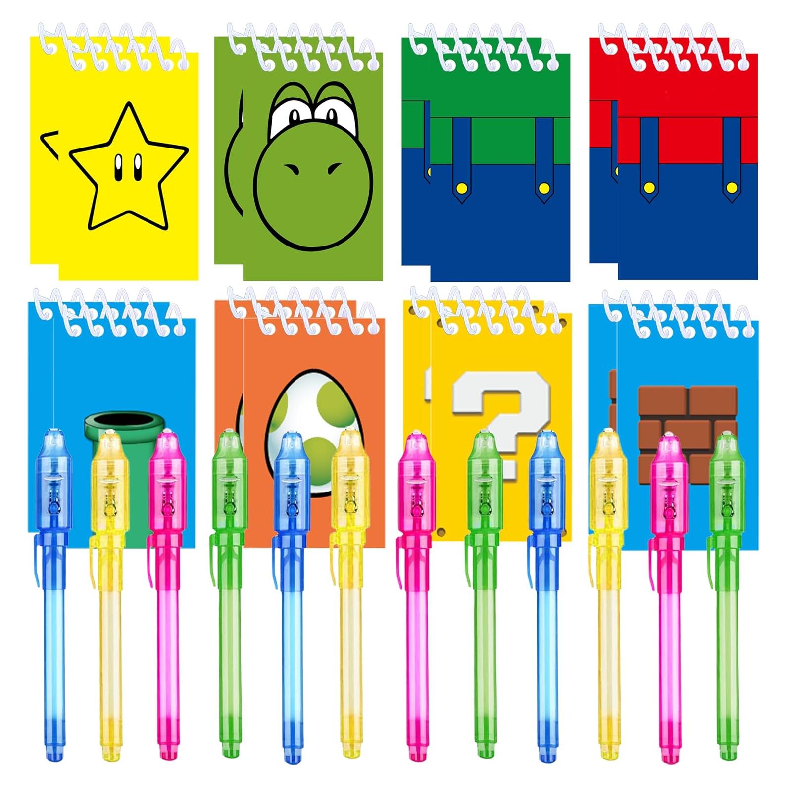 Paquete de 24 Bolígrafos Invisibles Jiaoohoo + Notas