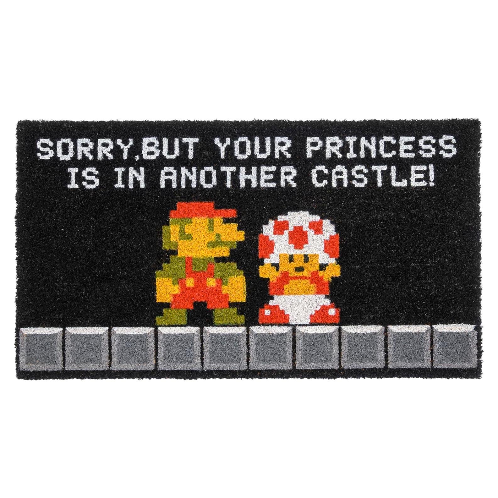 Felpudo Gamer Coir MAINEVENT 30x17 cm Princesa En Otro Castillo