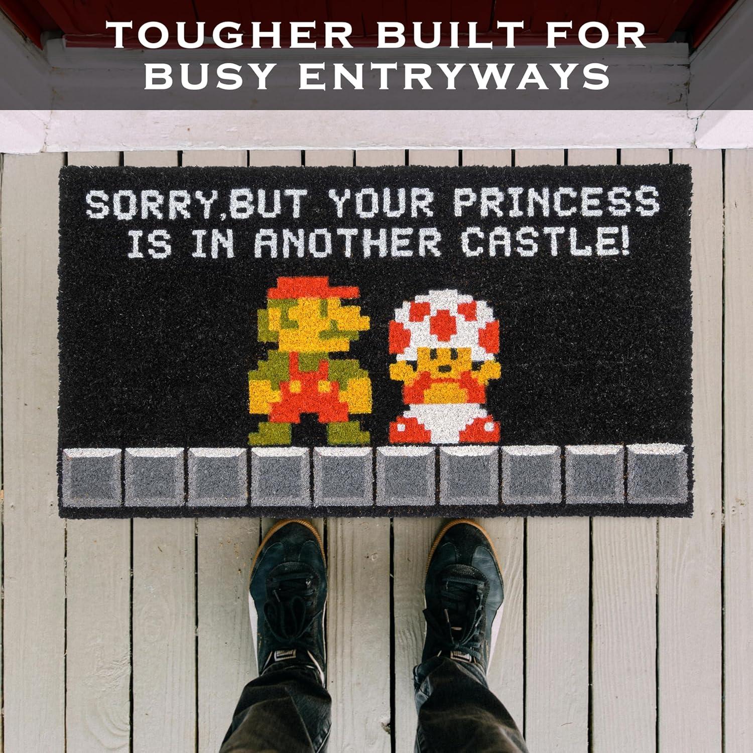 Felpudo Gamer Coir MAINEVENT 30x17 cm Princesa En Otro Castillo