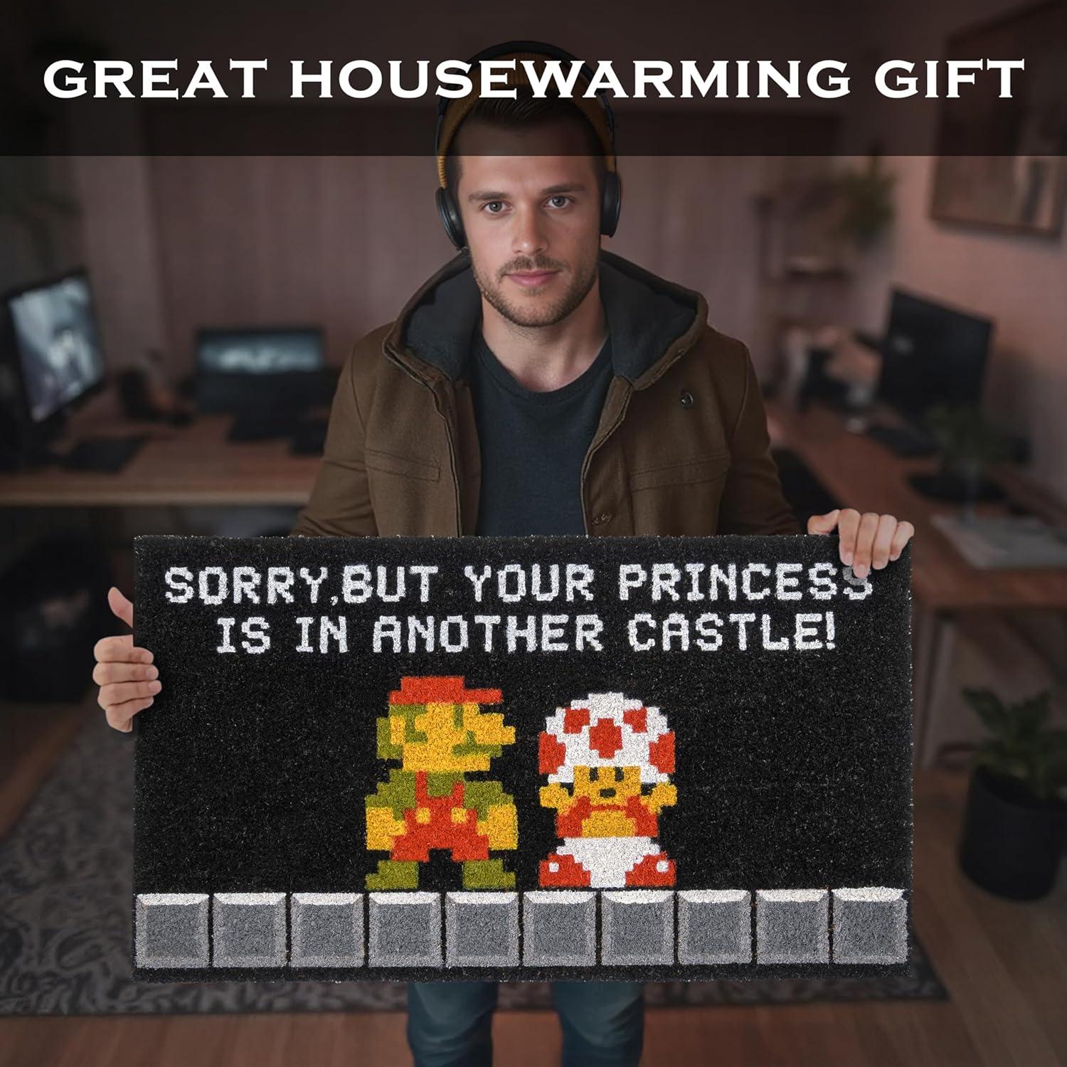 Felpudo Gamer Coir MAINEVENT 30x17 cm Princesa En Otro Castillo
