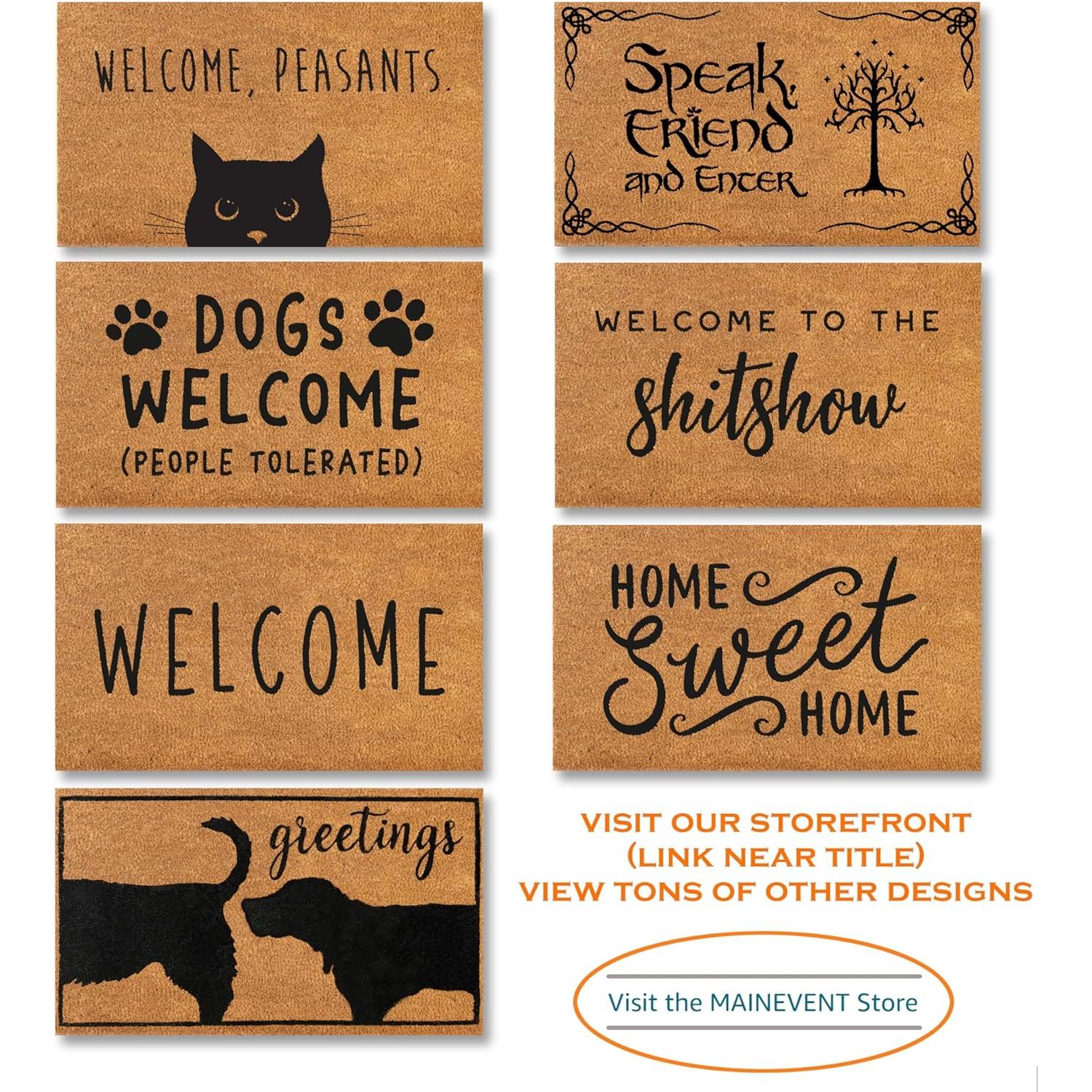 Felpudo Gamer Coir MAINEVENT 30x17 cm Princesa En Otro Castillo