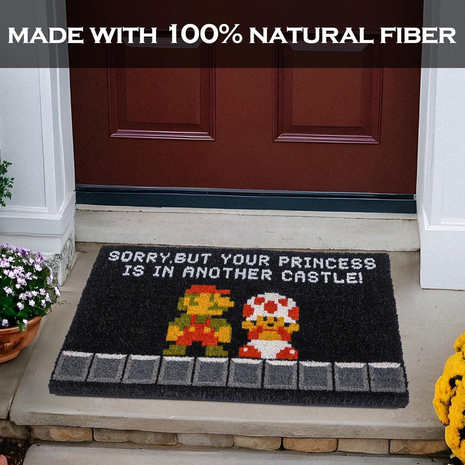 Felpudo Gamer Coir MAINEVENT 30x17 cm Princesa En Otro Castillo